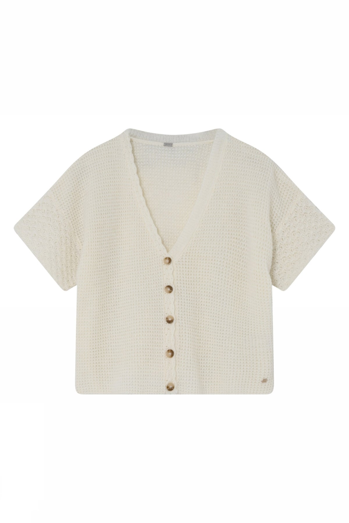 Coya, knit cardi cape 1010-Off White - 60400/3790