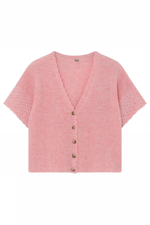 Coya, knit cardi cape 96430-QuartzPink - 60400/3790