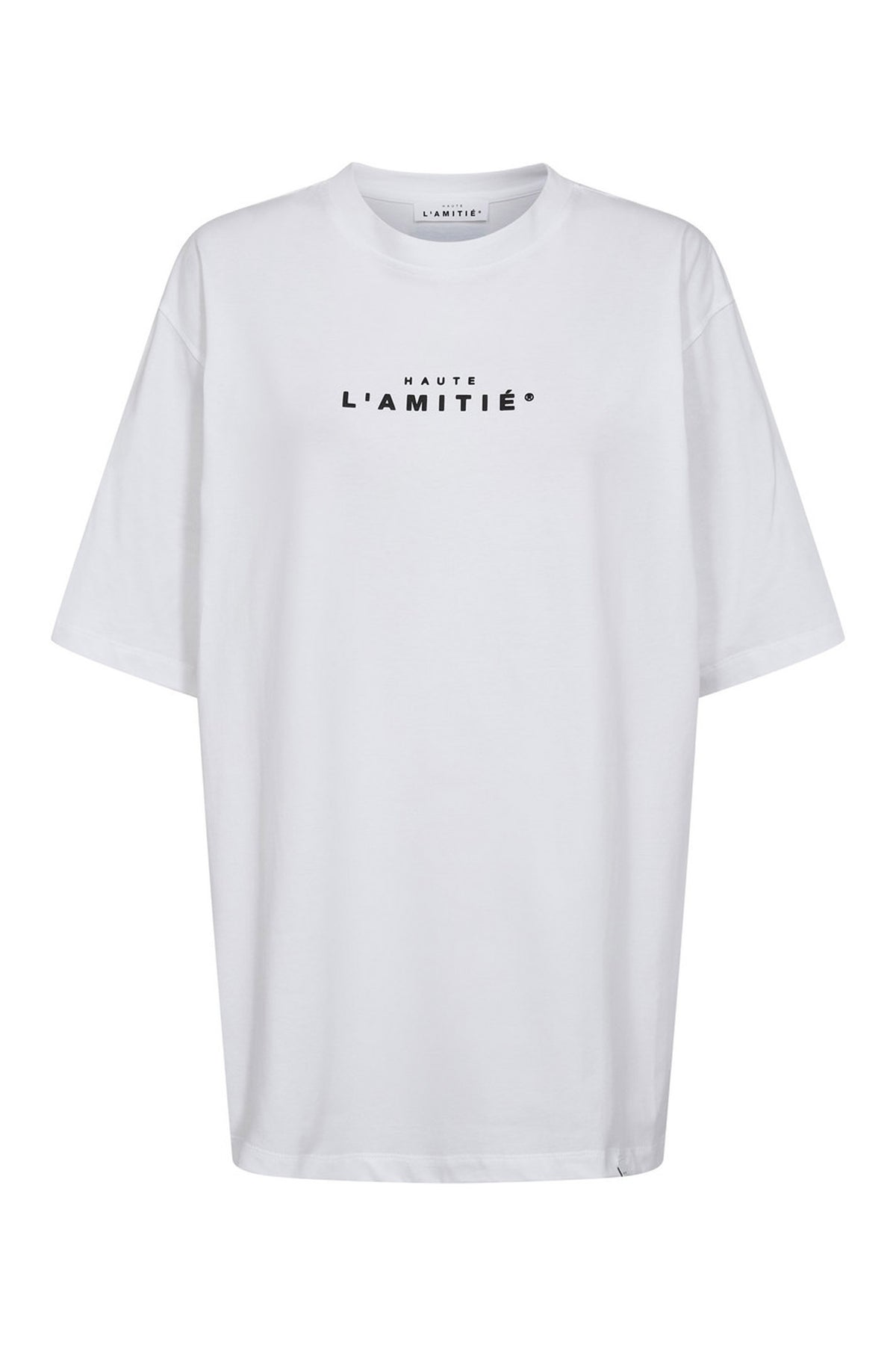 Crew Rub Print Tee White - HL10385