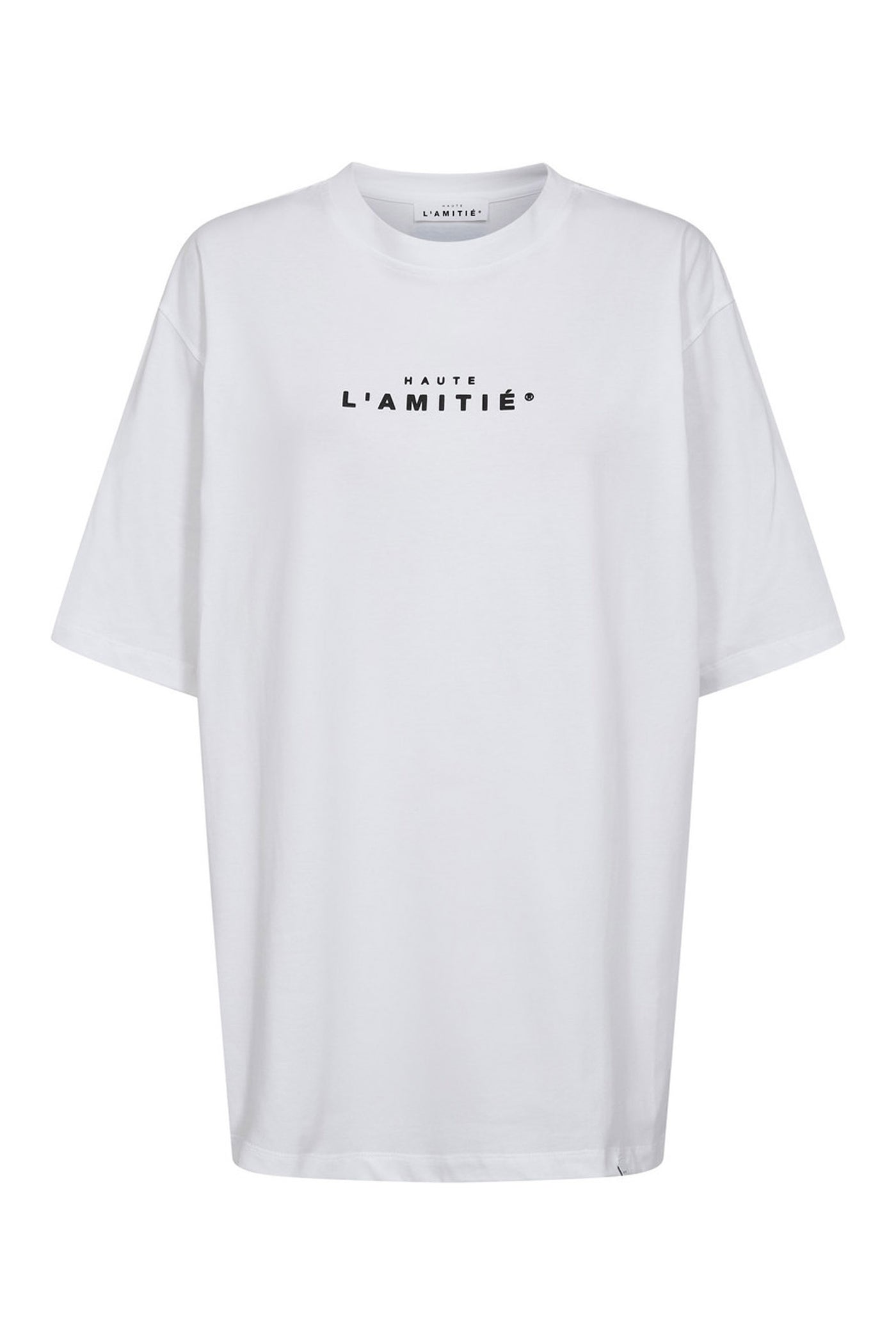 Crew Rub Print Tee White - HL10385