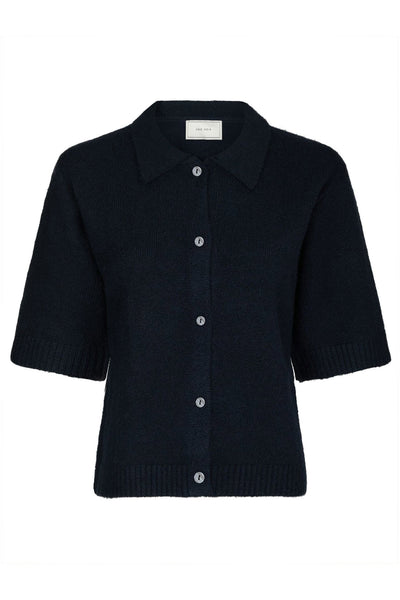 Cunna Knit Blouse Navy - 166251 Thumbnail