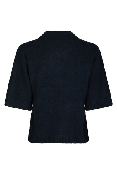Cunna Knit Blouse Navy - 166251 Thumbnail
