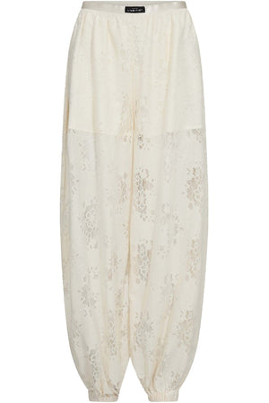 Bella Lace Harem Tall Pant Off-White - HL10653
