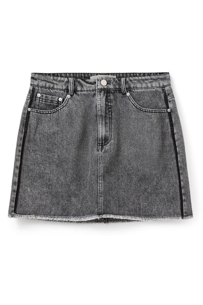 DAFNESW SKIRT 1015 Washed black - S253271 Thumbnail