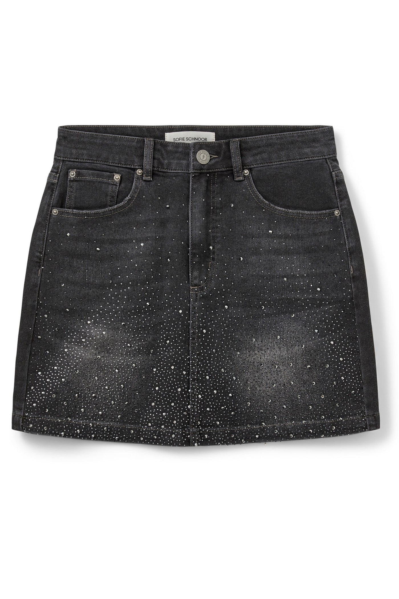 DANDYSW SKIRT 1015 Washed black - S253173