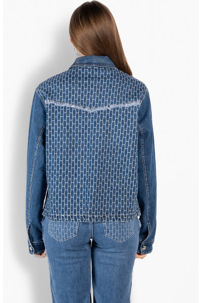 DHARMA Jacket 9501 Light Wash Blue Denim - 2610200514 Thumbnail