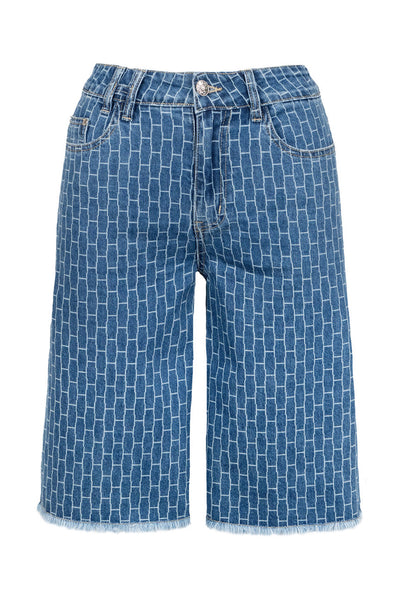 DHARMA Shorts 9501 Light Wash Blue Denim - 2610240512 Thumbnail