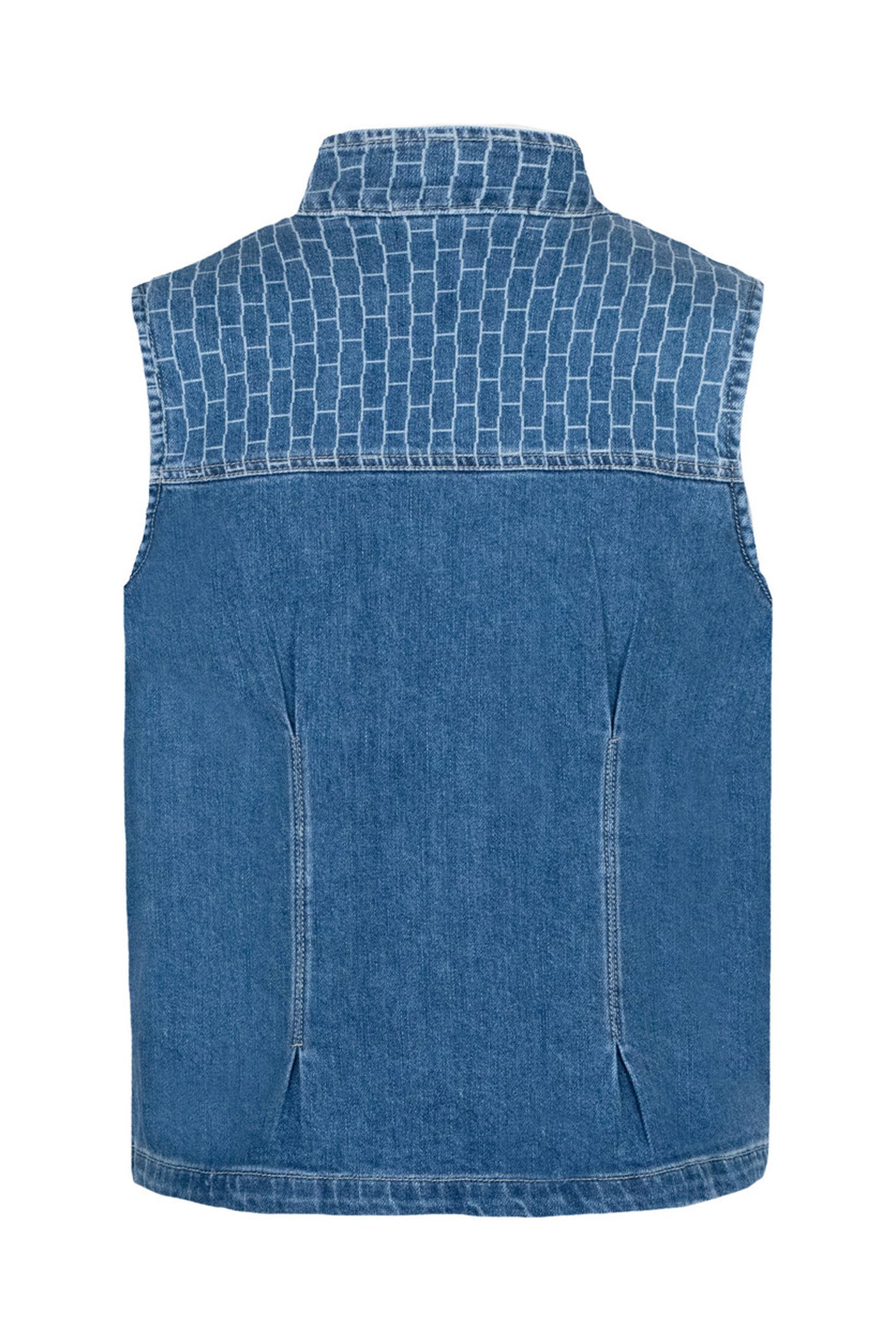 DHARMA Vest 9501 Light Wash Blue Denim - 2610190520