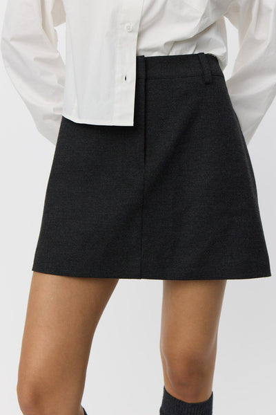 DIANASW SKIRT 8040 Grey check - S253356 Thumbnail