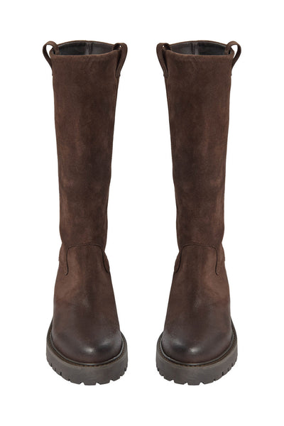 DITTESW KNEE HIGH BOOT 7025 Dark brown - S263726 Thumbnail