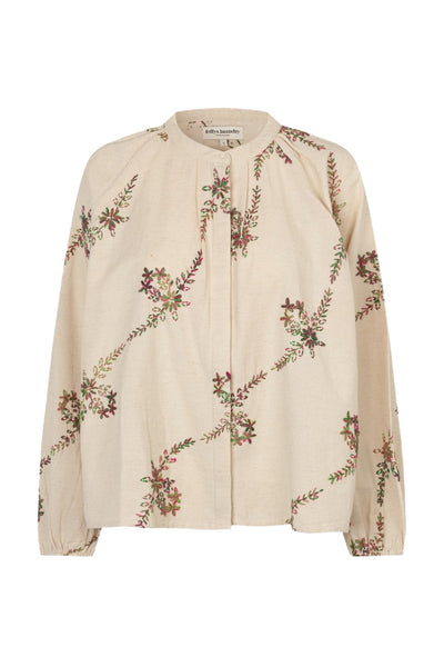 HaileyLL Shirt LS 02 Creme - 26437-1026 Thumbnail