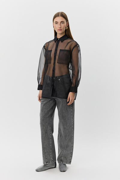 DONNASW SHIRT 1000 Black - S254465 Thumbnail