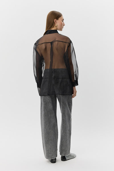 DONNASW SHIRT 1000 Black - S254465 Thumbnail
