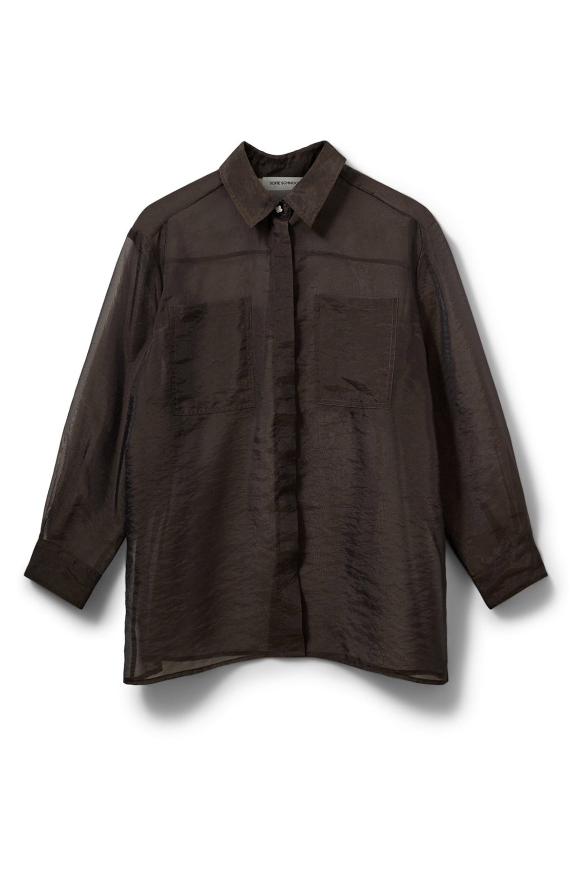 DONNASW SHIRT 7025 Dark brown