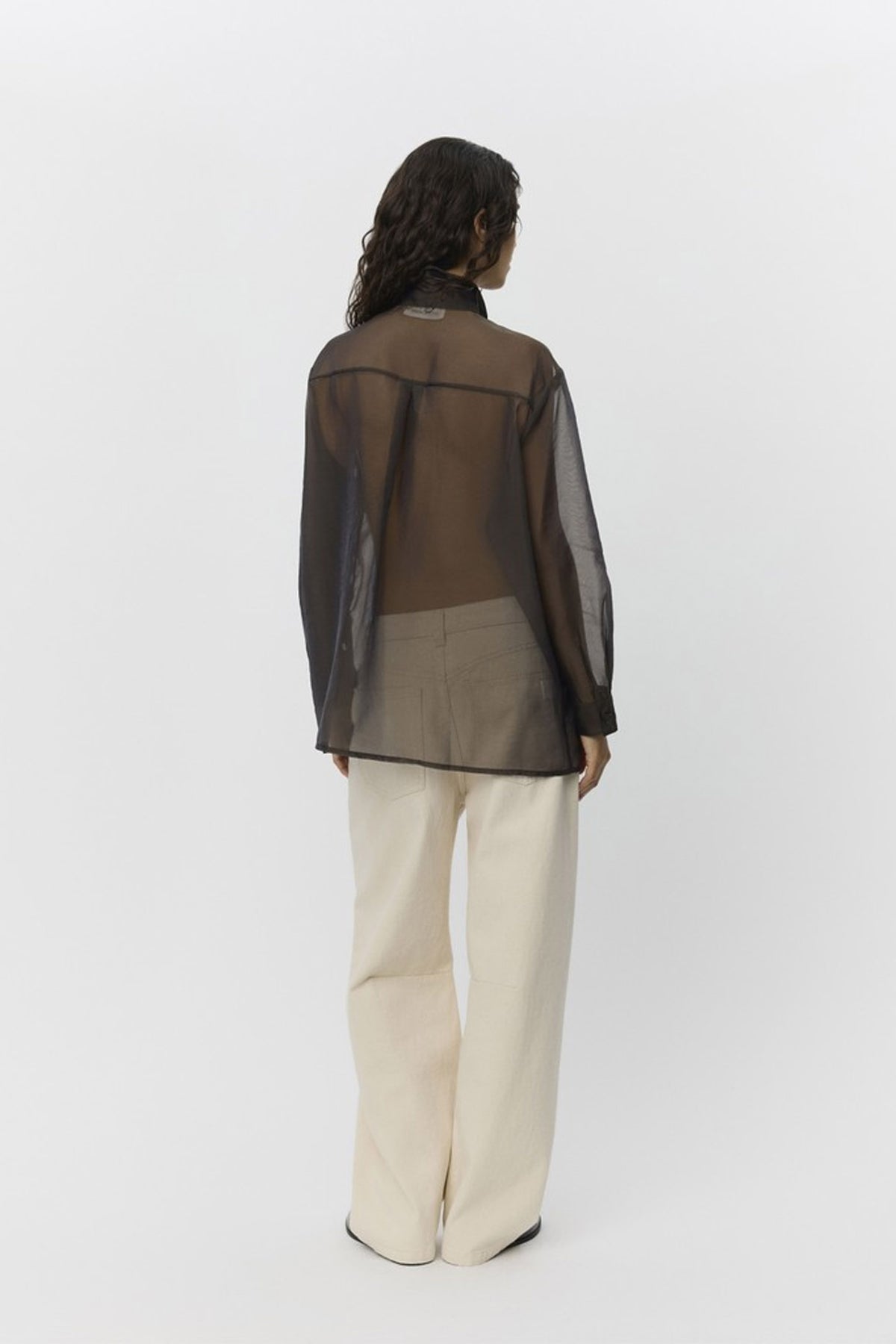 DONNASW SHIRT 7025 Dark brown