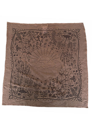 DakotaLL Scarf 87 Dark Mokka - 70045-00013