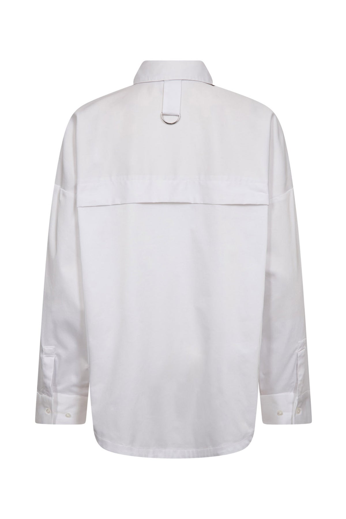 DaliaCC Oversize Slit Shirt 4000-White - 45097