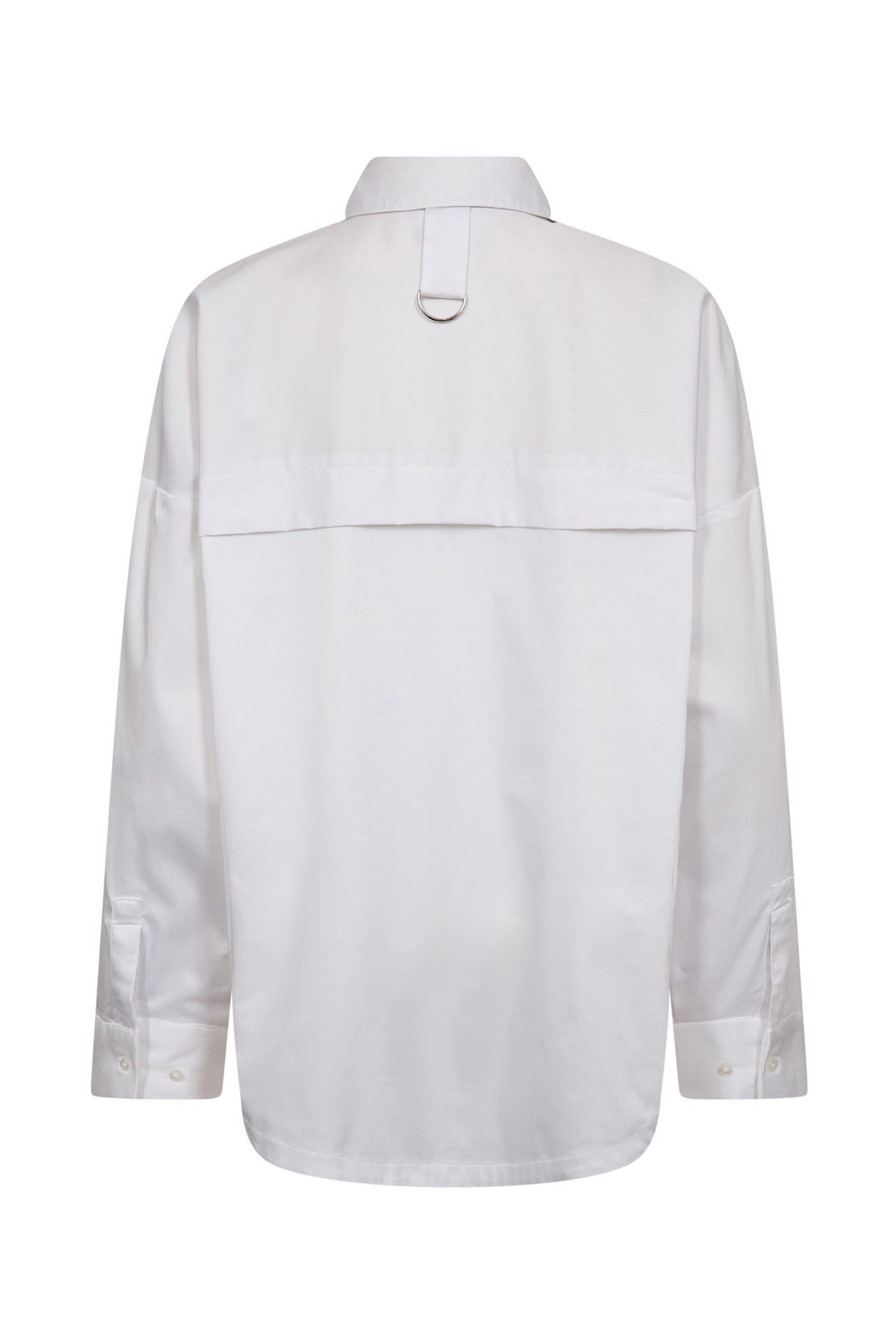 DaliaCC Oversize Slit Shirt 4000-White - 45097