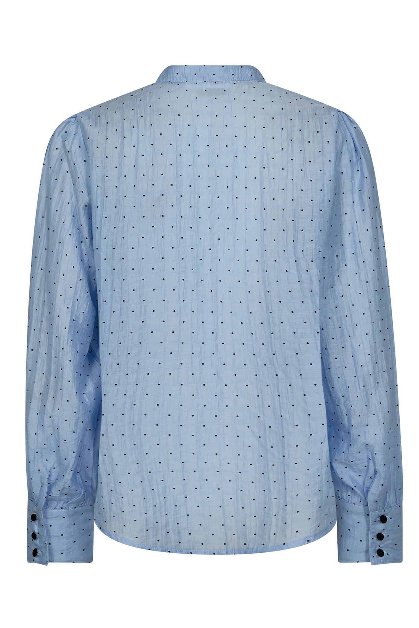 DallyCC Dot Shirt 23-Pale Blue - 45008