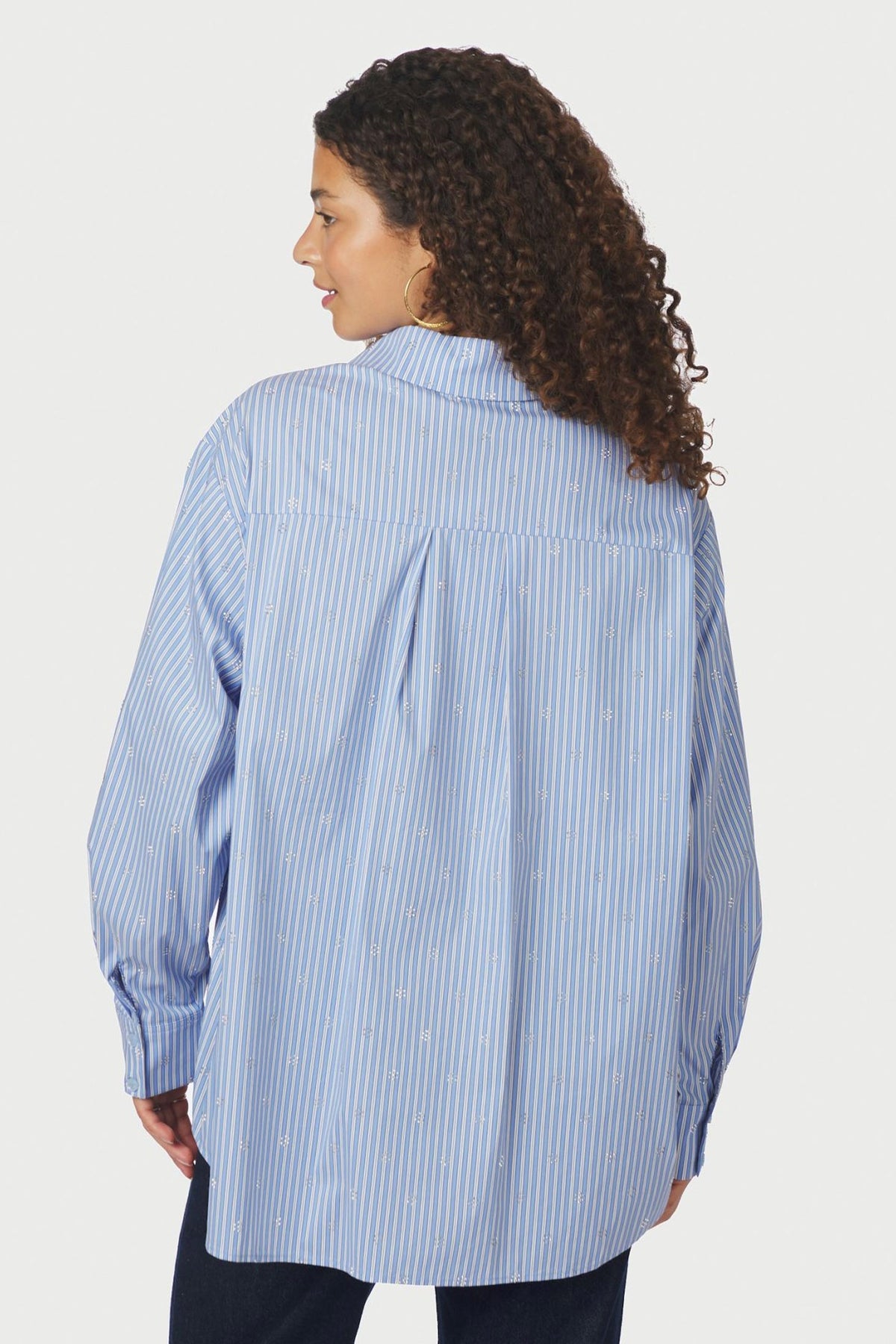 Dalma Decoration Shirt Light Blue - 166911