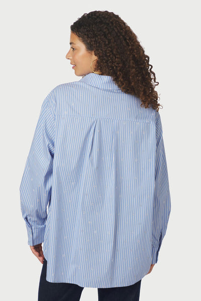 Dalma Decoration Shirt Light Blue - 166911 Thumbnail