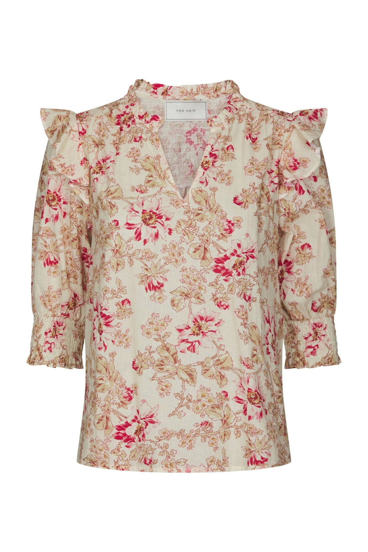 Davina Flower Rose Blouse Rose - 168297