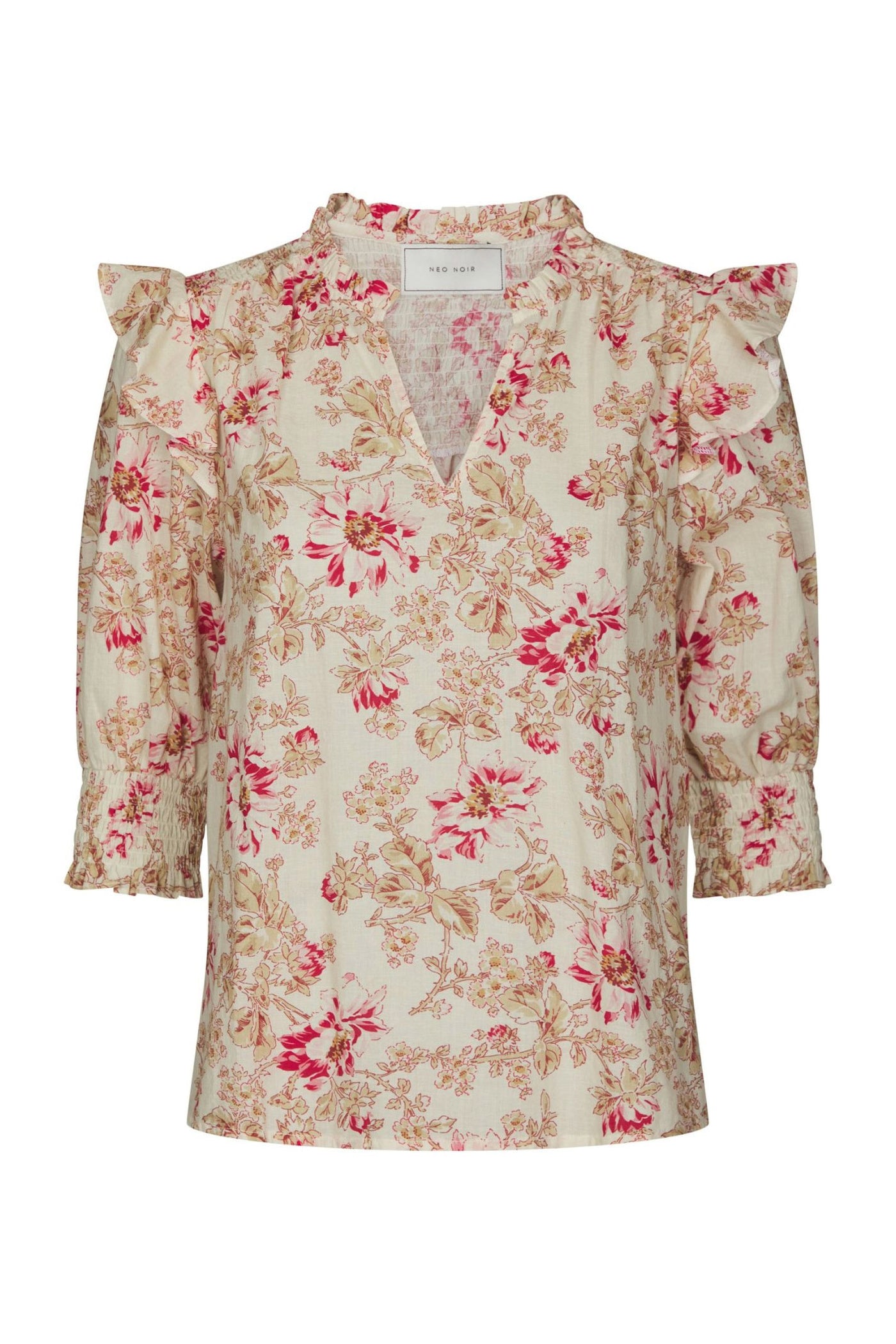 Davina Flower Rose Blouse Rose - 168297