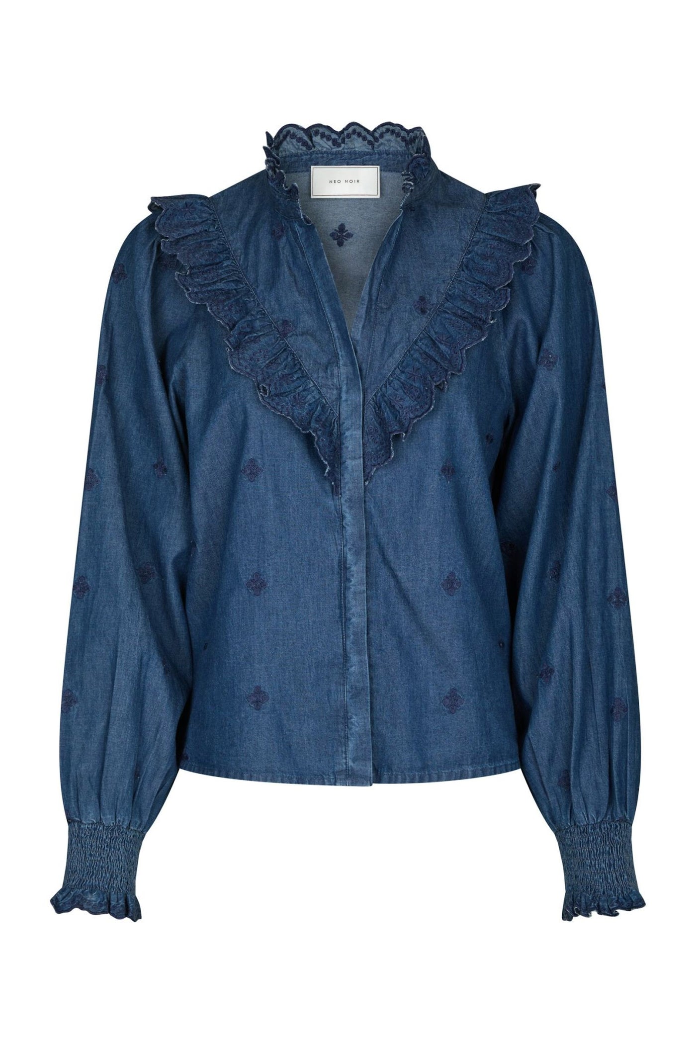Degas Denim Blouse Blue - 166229