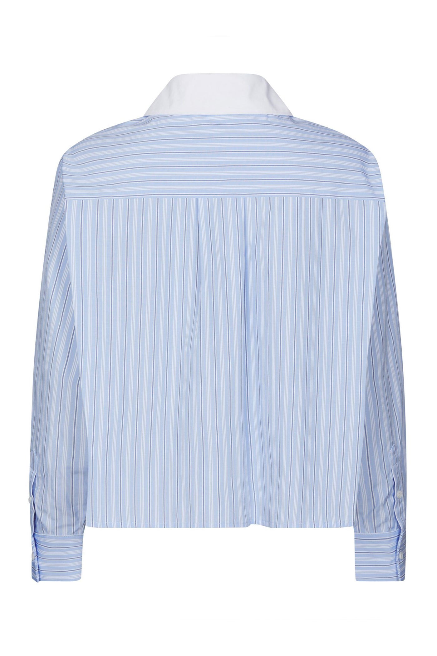 Delfia Stripe Shirt Light Blue Stripe - 169224