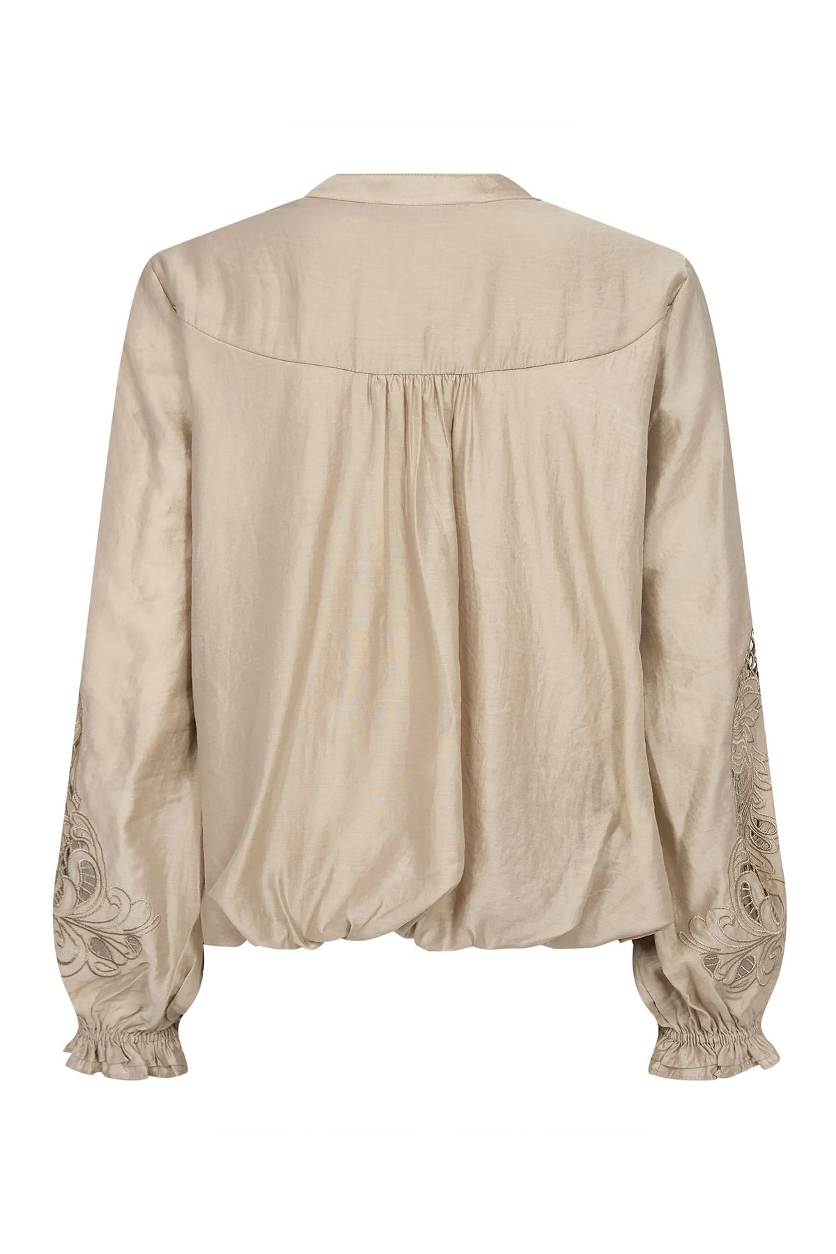 DelinCC Balloon Emb Shirt 20014-Mink - 500204