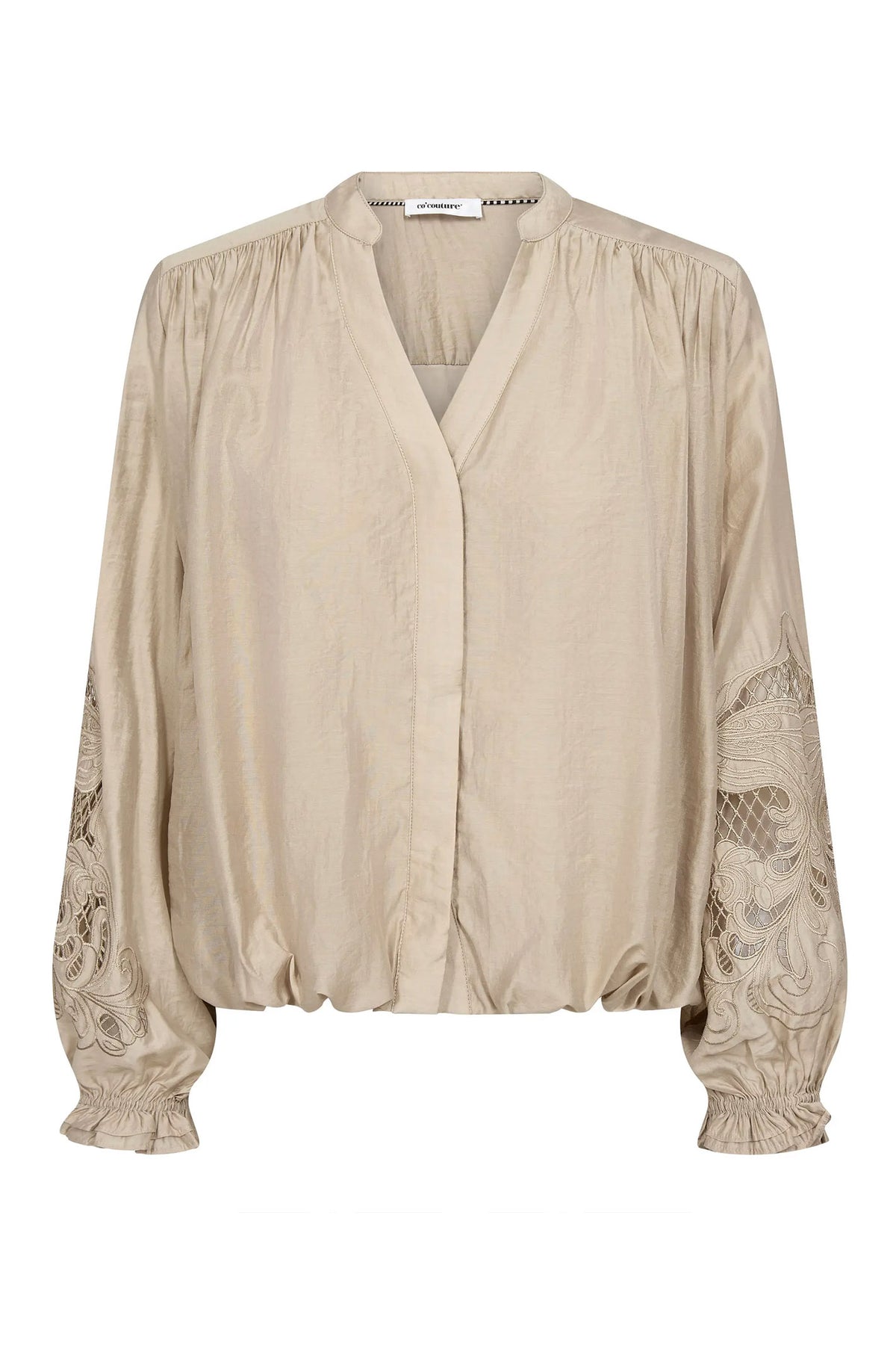 DelinCC Balloon Emb Shirt 20014-Mink - 500204