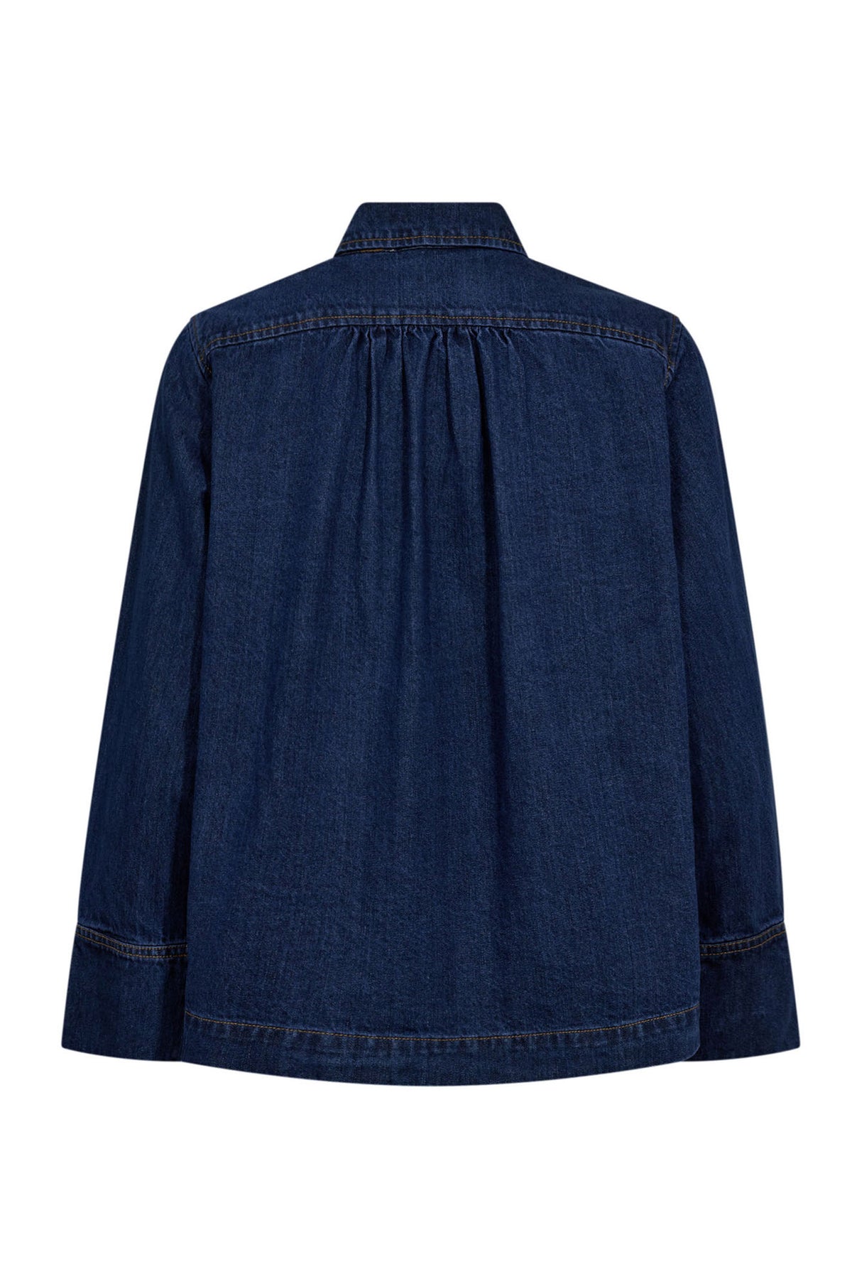 DelinaCC Denim LS Shirt 575-Navy Denim - 45030