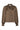 Delsie Drapy Sateen Blouse Dusty Brown - 167479