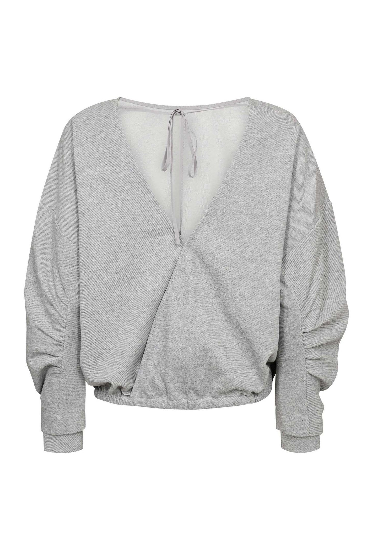 DengiCC Open Back Sweat 57-Grey Melan - 37046