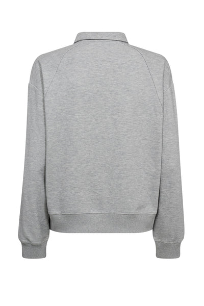 DengiCC Polo Sweat 137-Pale Grey - 37043 Thumbnail