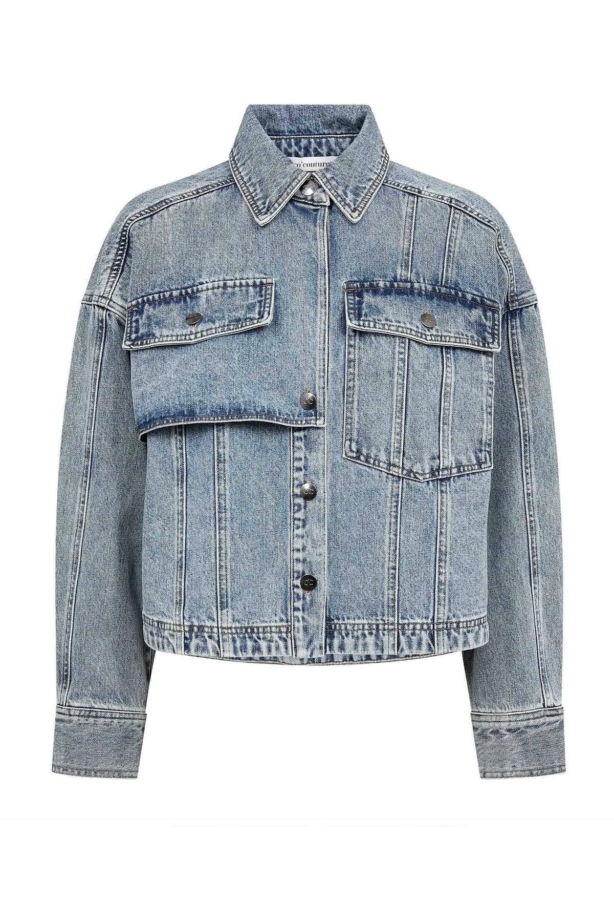 DeniceCC Denim Jacket 45007-Bleach Denim - 500077