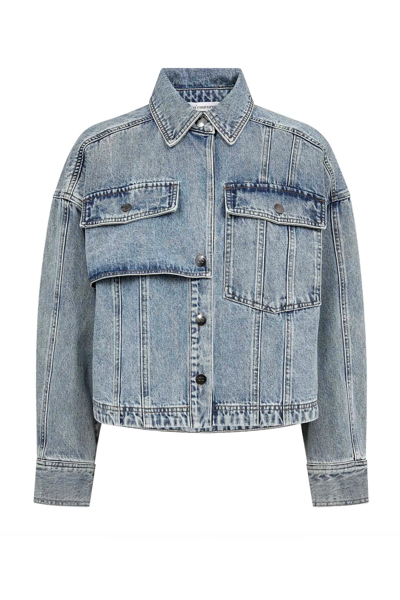DeniceCC Denim Jacket 45007-Bleach Denim - 500077