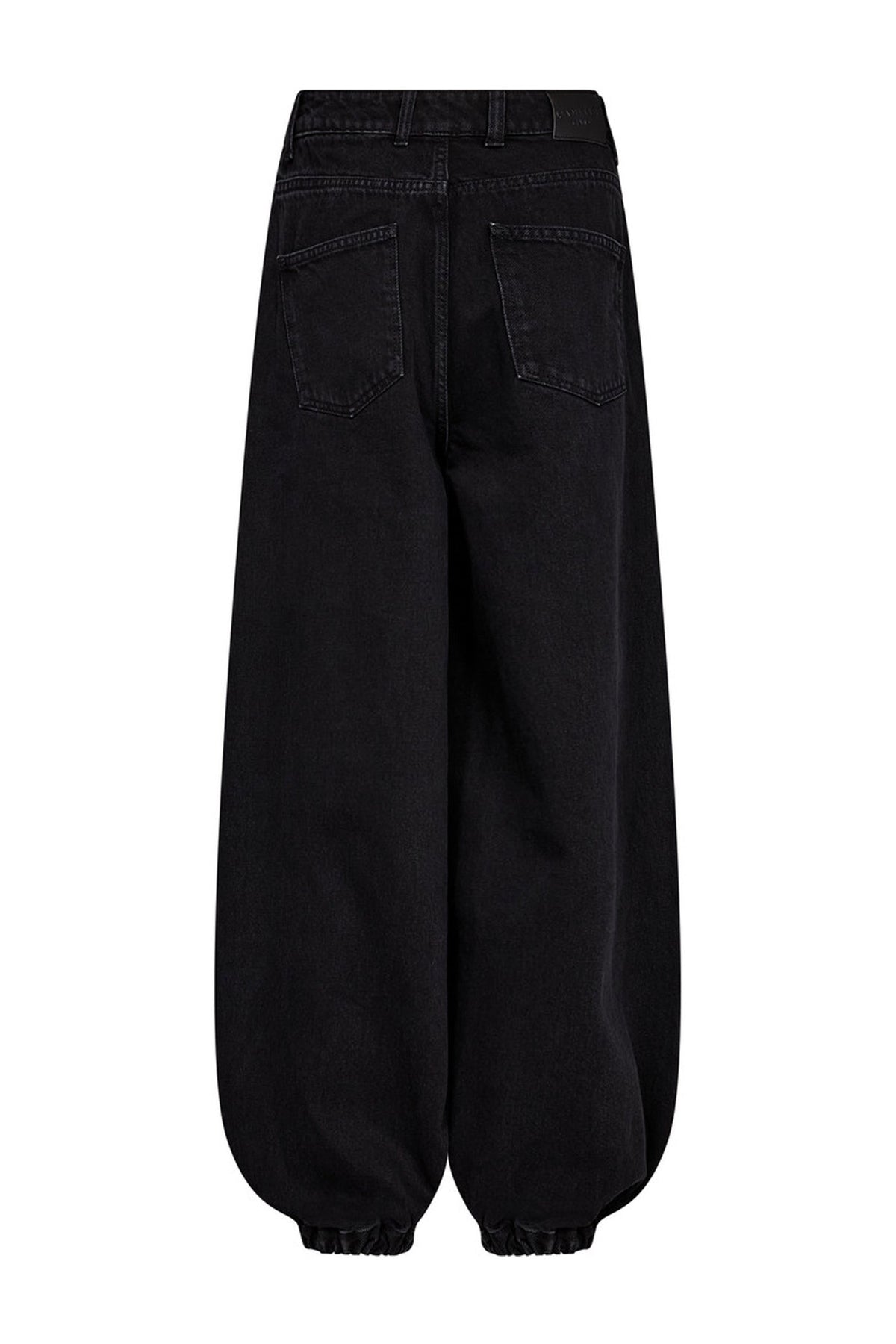 Denim Harem Pant Black Black - HL10807