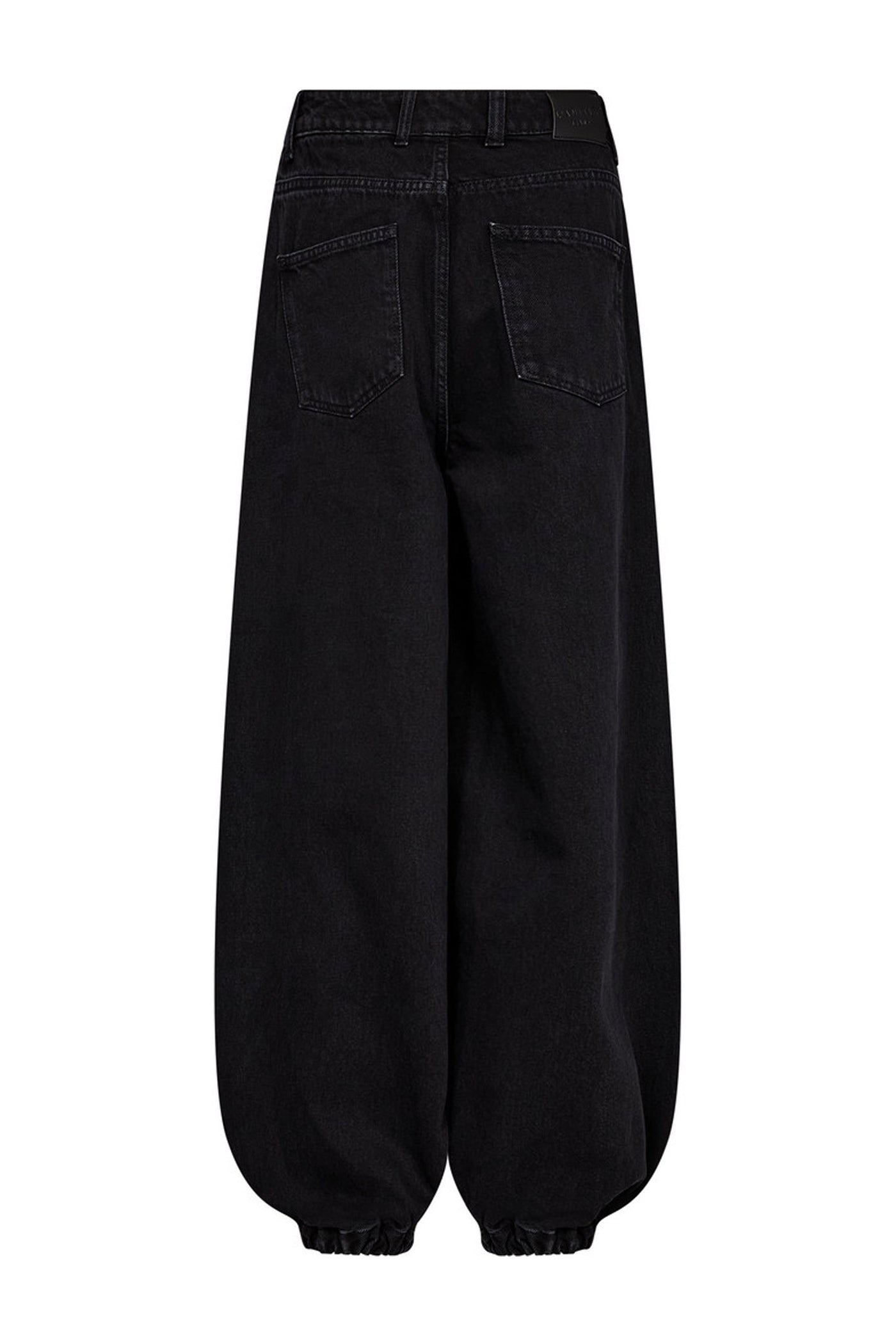 Denim Harem Pant Black Black - HL10807