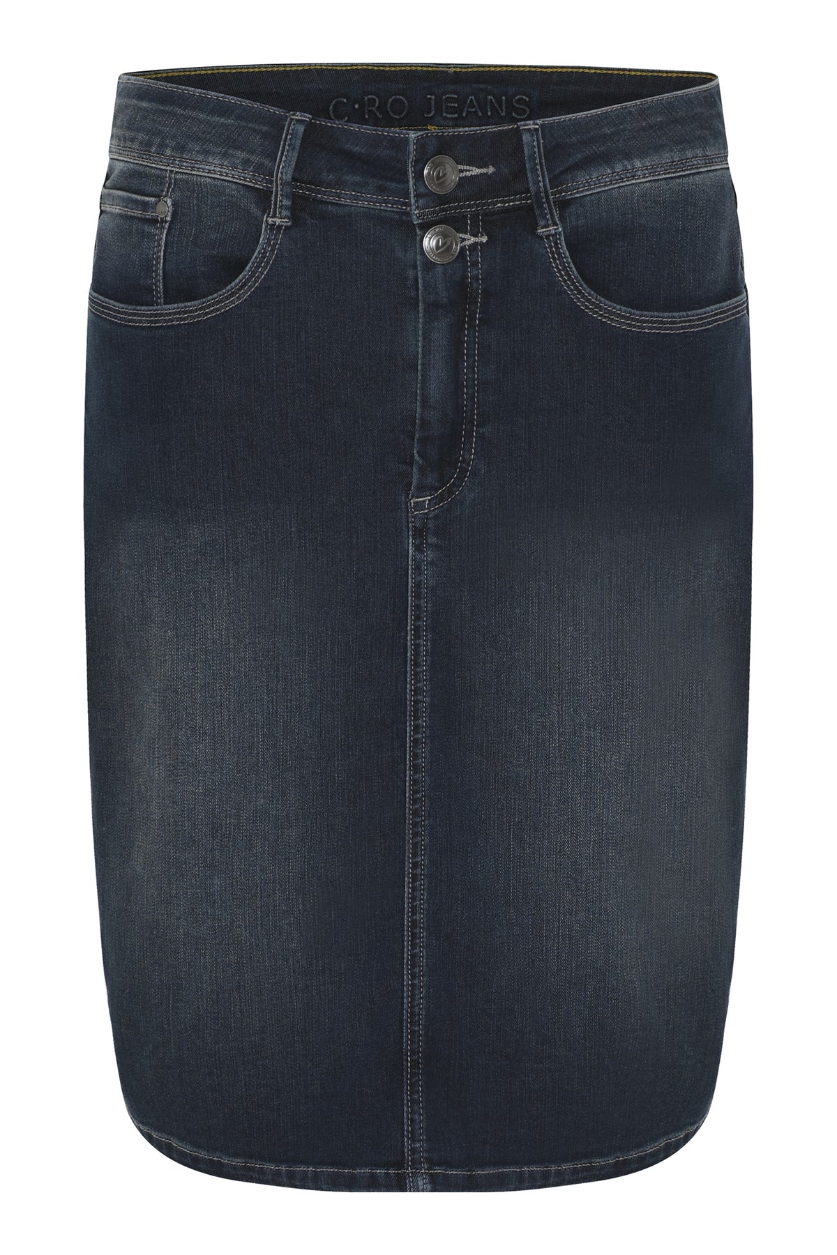 Denim Skirt 6679-Dk. Denim - 7361/692