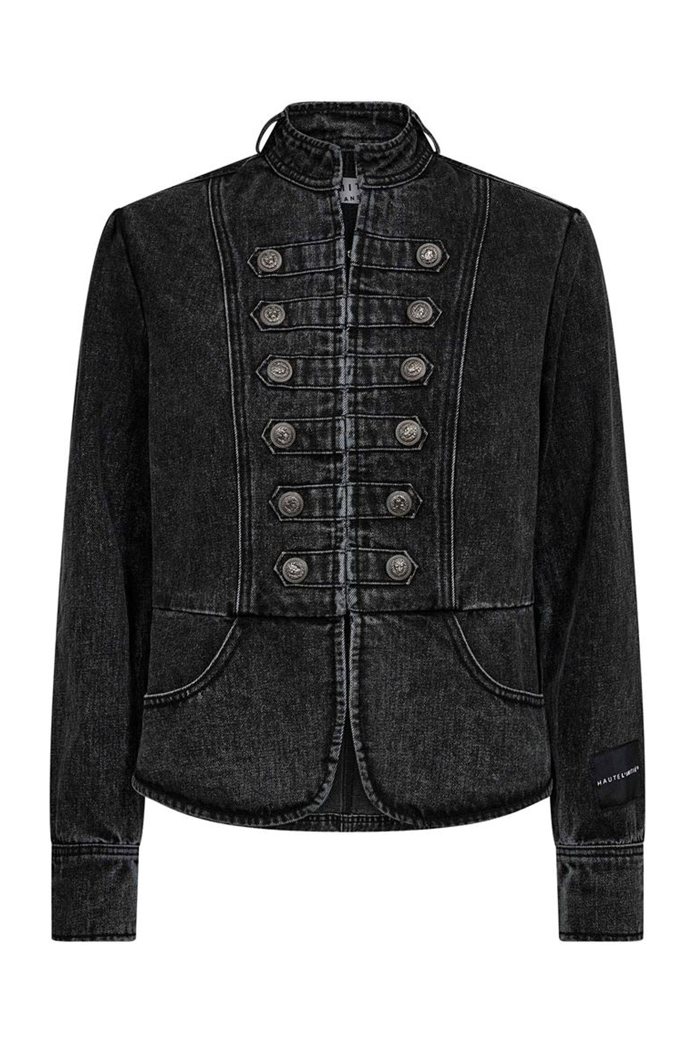 Denim Uniform Jacket Grey - HL10976