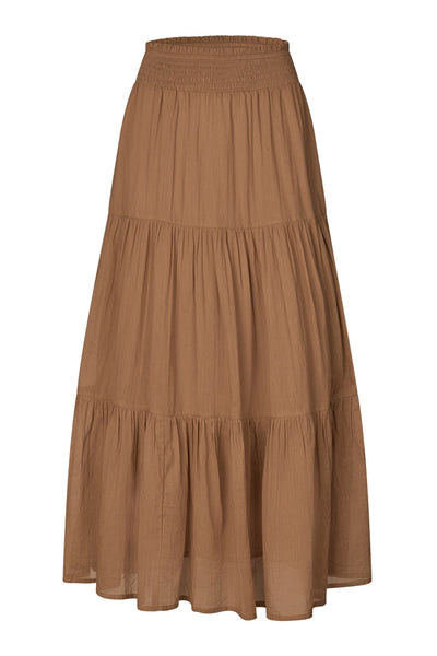 Diamondll Maxi Skirt CAMEL - 26263-2015 Thumbnail