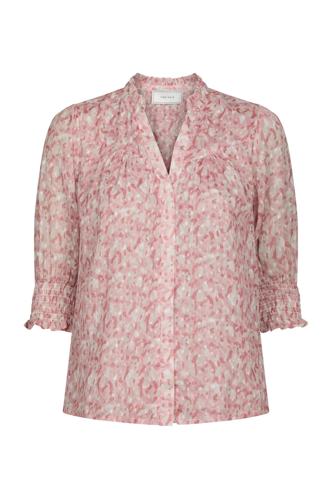 Diana Blurred Blouse Rose - 168379