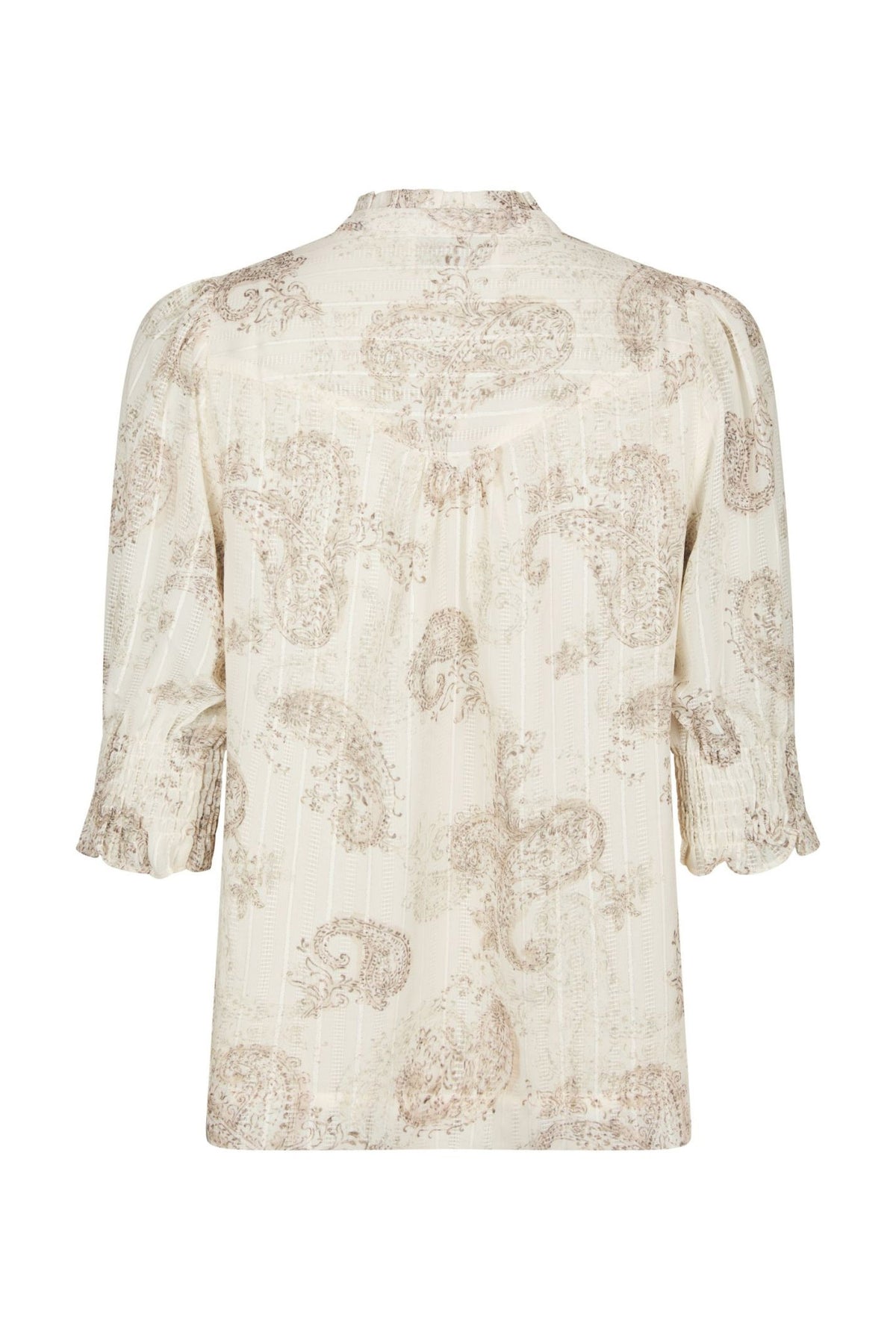 Diana Faded Paisley Blouse SAND - 169967