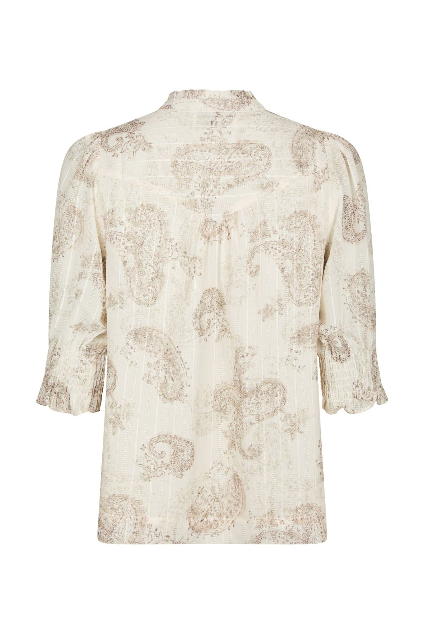 Diana Faded Paisley Blouse SAND - 169967