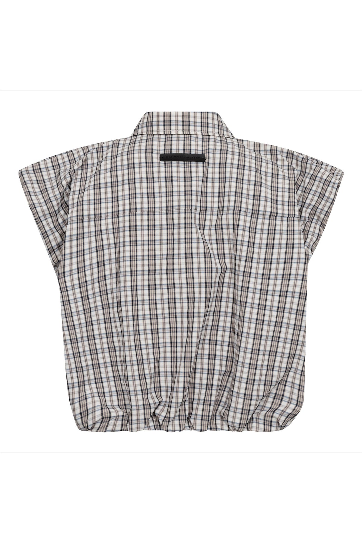 Dinnie Ns Mini Check Shirt Off-White/ Beige - HL10847