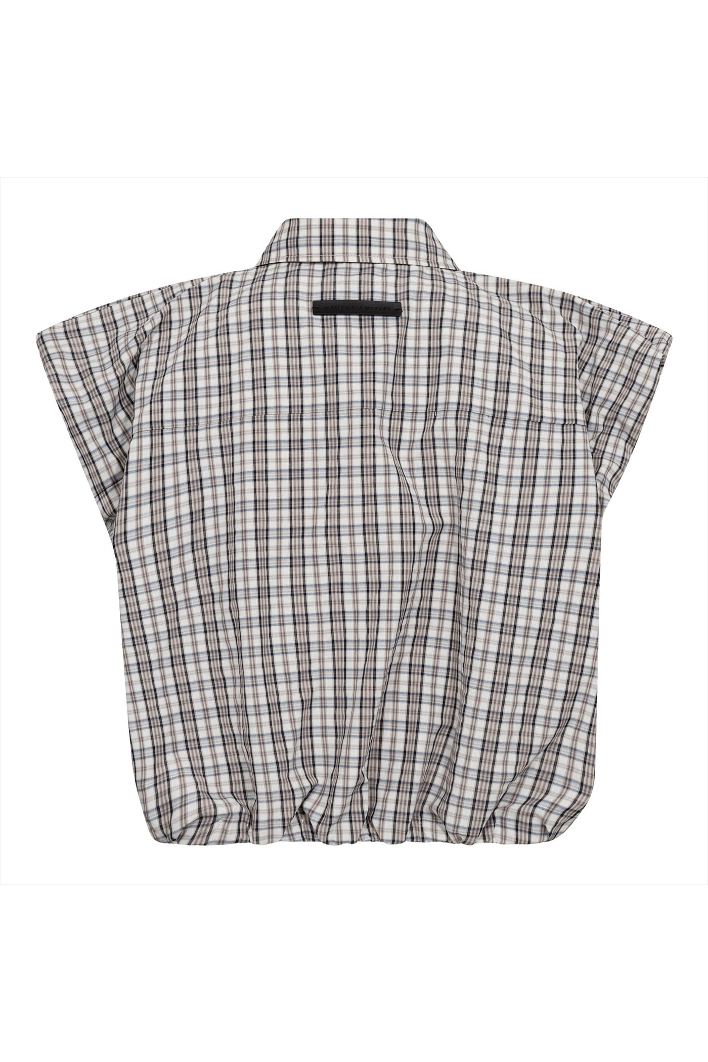 Dinnie Ns Mini Check Shirt Off-White/ Beige - HL10847