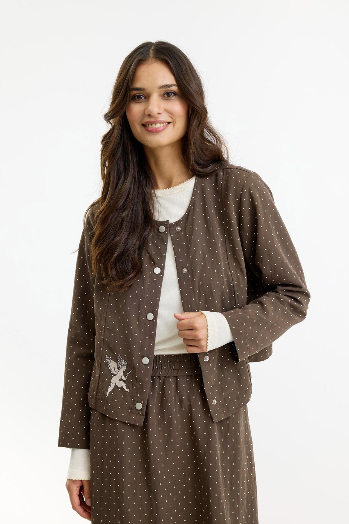 Donna Jacket Brown - 16941