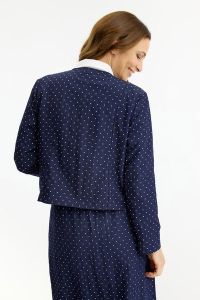 Donna Jacket Navy - 16941 Thumbnail