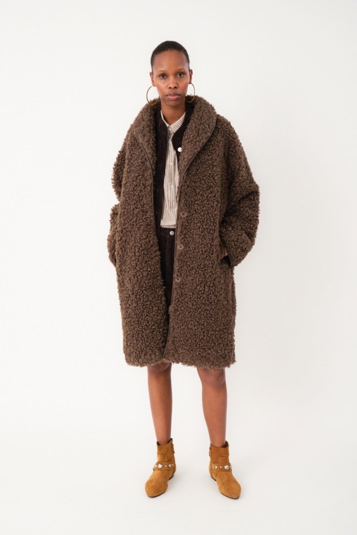 DooLL Jacket LS 87 Dark Mokka - 25490-7011